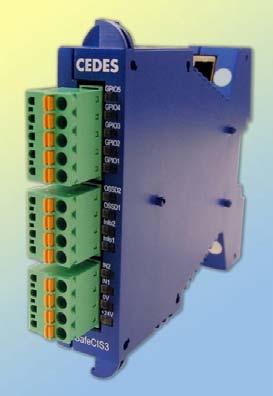 CEDES SafeCIS3 Bezpečnostní modul Bezpečnostní modul bezpečnostní kategorie 4 dle EN 954-1 a SIL3 dle IEC 61508 Česky