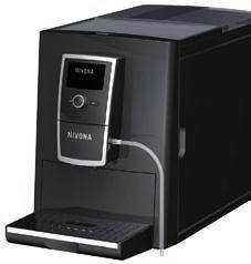 CafeRomatica 830 ONE TOUCH Pressovar, tvrdený kužeľový mlynček, odkladacia plocha na šálky s