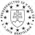 Predsedníctvo SR v Rade EÚ Adrian Ferda 01.07.