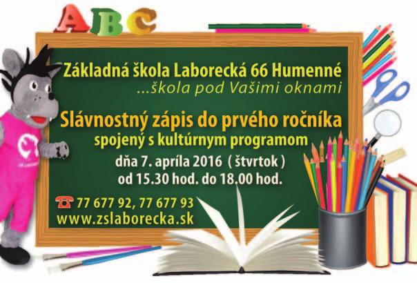 Publicistika/Inzercia 21.3.2016 9 Úspech autoopravárov zo SOŠ-ky HUMENNÉ.