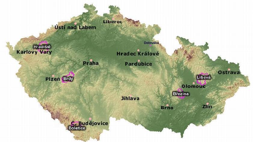 Na území dnešní České republiky existovalo po druhé světové válce celkem osm vojenských újezdů. Po roce 1990 byl jejich počet snížen na pět (zrušení vojenských újezdů Ralsko, Mladá a Dobrá Voda).