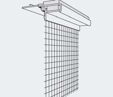 (tloušťka izolace 300 mm); pro povrchovou montáž rámů (tloušťka izolace 160 mm) Sto-Anputzleiste Supra 140 cm Sto-Anputzleiste