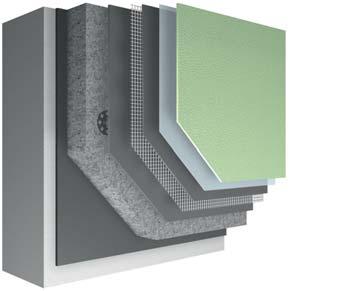 Přehled systémů a materiálů 1 2 3 4 5 1 2 3 4 5 6 1 2 3 4 5 6 StoTherm Classic 1 Lepení 2 Izolace (EPS nebo minerální vlákno) 3 Armovací