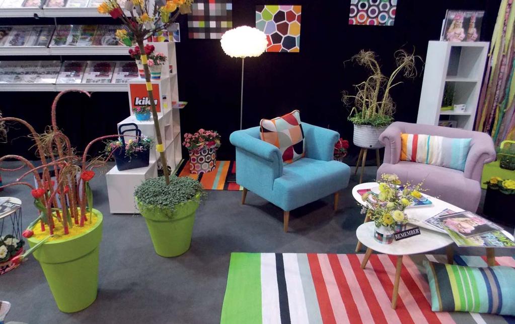 Floristika, design a interiér dokonalé spojení těchto tří slov ztvárnili na své expozici formou výstavy představitelé časopisu