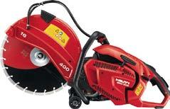 mm. typ HILTI AG 125-A22 set napájení 22 V průměr kotouče 125 mm otáčky motoru 9 500 ot.