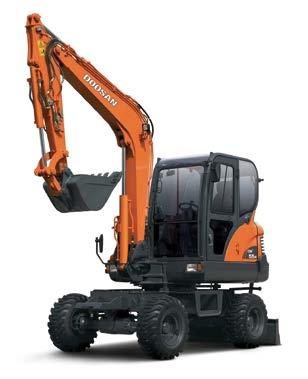typ Kubota KX-080 výkon 48 kw hmotnost 8 000 kg hloubkový dosah 4 740 mm výsypná výška 6 210 mm palivo nafta F Rypadlo kolové Kód položky 10 12 t: SK-00098 Kód položky 12 14 t: