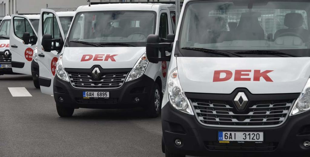 nákladu 23 m³. Shrnování plachty je možné v zadní i boční straně.  Dodávka s valníkem 7 m².