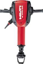 760 138 230 mm typ uchycení TE-S (malý šestihran) typ HILTI TE500-AVR hmotnost 5,7 kg energie příklepu 7,5 J rozměry (d š v) 471 108 243 mm typ uchycení TE-Y SDS-MAX typ HILTI TE70-ATC/AVR hmotnost