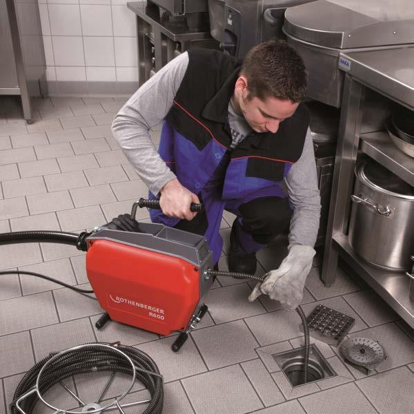 typ ROTHENBERGER ROSIMATIC délka 7,5 m průměr potrubí 20 50 mm K Stroj pro čištění podlah Kód položky: SK-00031 Stroj na čištění potrubí do Ø 150 mm Kód