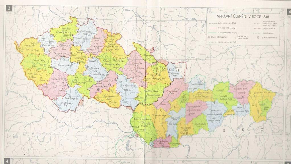 - situace zůstala v takovéto podobě prakticky zachována až do roku 1848 2.5.