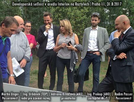 Prahy (vede jej také ANO) změnu územního plánu (ÚP) z území nezastavitelného na zastavitelné (č. Z2797). U Krčského lesa nebezpečný precedent. Na transparentní účet ANO 7.9.2017 přispěl 500 000 Kč PASSERINVEST GROUP, a.