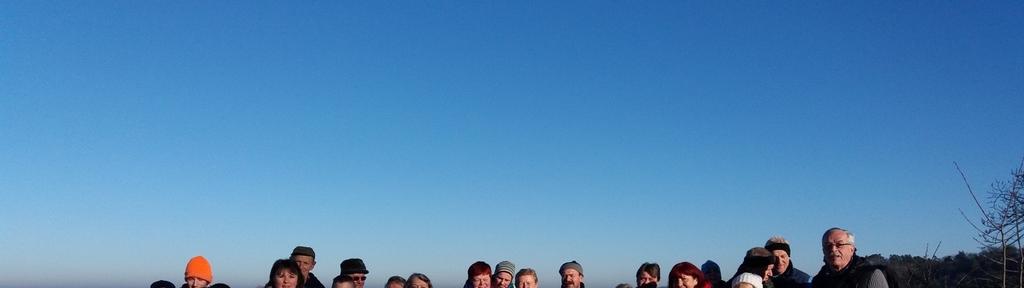 Novoroční výšlap Někteří občané Obce Petrohrad využili pozvání sousedů ze Stebna k pravidelně pořádanému Novoročnímu