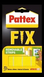 Pattex Power Tape Pattex FIX 80 kg a 120 kg Popis výrobku: Univerzální lepicí páska na 1000 a 1 použití v domácnosti, zaměstnání, při sportu i na cestách.