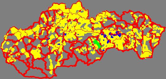 Mapa kontaminácie pôdneho fondu 2.