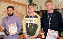 V kategorii dospělí: 1. místo Daniel Kožúšek 2. místo Jan Macháň 3. místo Jakub Šafařík V kategorii žáci: 1. místo Jan Horák 2. místo Lukáš Zelba 3.