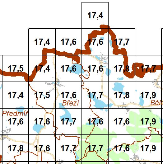 m -3 ] roční průměrná koncentrace PM10_M36 [µg.m -3 ] 36.