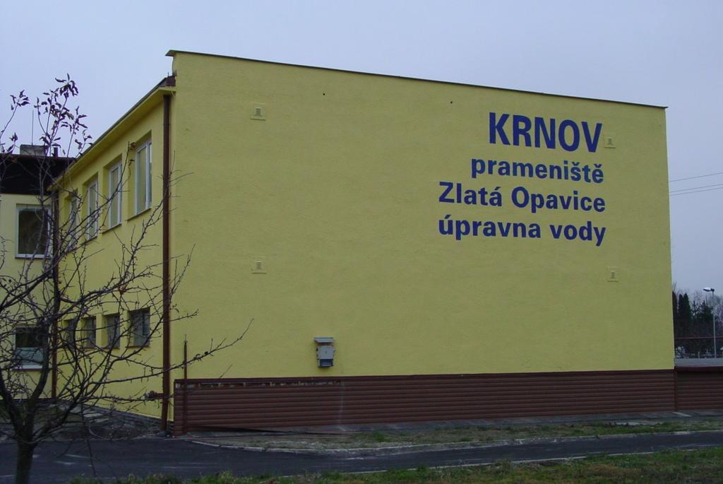 Zpráva o činnosti úpravna vody Zlatá opavice