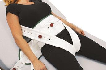 břišní pás 2x mezinožní pás 5x magnetický zámek 1x magnetický klíč