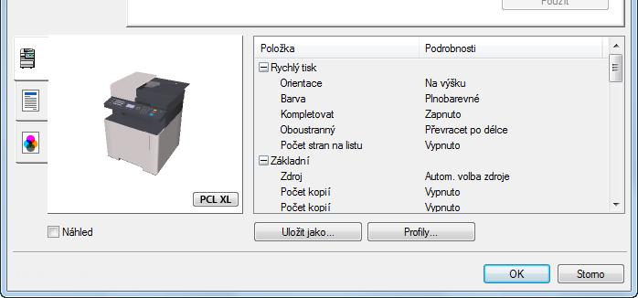 Tisk z počítače > Tisk z počítače Tisk z počítače Tato část popisuje metodu tisku pomocí ovladače Printing System Driver.