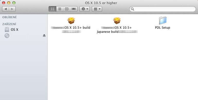 Instalace a nastavení zařízení > Instalace softwaru Instalace softwaru na počítači Mac Funkci tiskárny lze využívat i na počítači Mac.