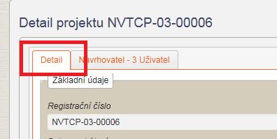 3) VYPLŇOVÁNÍ DÍLČÍ ZPRÁVY PROJEKTU Dílčí zprávu doporučujeme průběžně ukládat, a to pomocí tlačítek Uložit příp. Uložit a zpět, pokud nechcete dále pokračovat v tvorbě DZ.