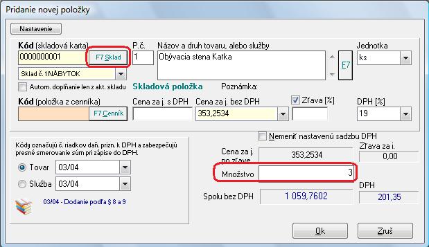 jednotku, ktoré sa majú automaticky použiť pri pridávaní novej faktúry ďalej si tu môžete nastaviť automatické číslovanie pre príjmové, výdavkové a interné doklady 2.