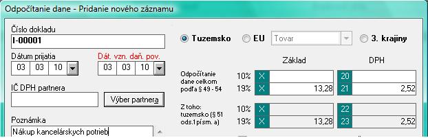 V prípade, že suma PFA je uhradená 31.12. a daňová faktúra je vystavená až v nasledujúcom roku, celú sumu(vrátane DPH) 31.12. zaúčtujte do výdavkov ovplyvňujúcich základ dane (napr.