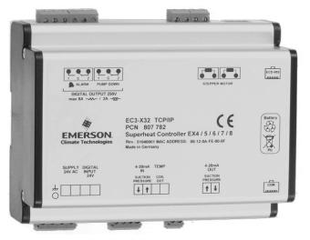 Regulátory přehřátí Alco EC3-X32 / EC3-X33 Řídící jednotka pro chladící jednotky a chladiče. Napájení 24 VAC / DC + 10-15% 50-60 Hz. 3x Analog vstup pro snímač tlaku PT.