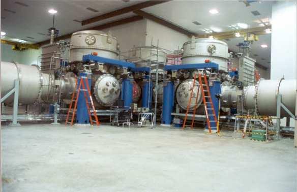 65 Ligo detail entrální části interferometru