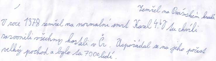 O sv. Kateřině napsal chlapec,