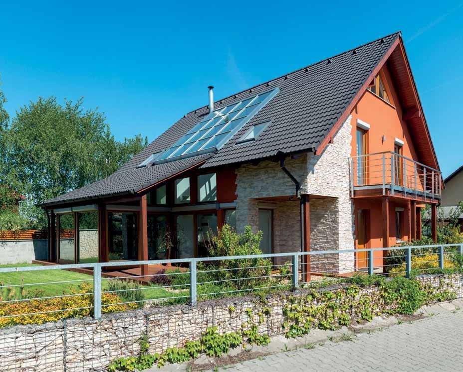 &ProVobis Dům ve tvaru helvétského kříže je v mnohém originální. Nevychází ze žádné typové stavby, ale není ani dílem architekta.
