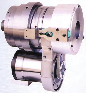26: Mechanická upínací jednotka clamp-by-wire pro soustružnická vřetena (Röhm) Požadavky na tuhost a stabilitu upnutí nástroje ovlivňuje také typy nástrojových rozhraní ve vřetenech.