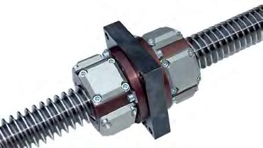 18): jmenovité průměry 40 200mm, maximální délka až 4m (podle průměru), stoupání 8 50mm/ot (podle průměru), 4 6 chodů, axiální výrobní mezera 30 70 µ m, napájecí tlak max.160bar.