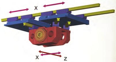 Thermal Package, který obsahuje možnost přidání samostatného chladiče pro vřeteno, přídavné chlazení nádrže s hydraulickým olejem a pravítka s přímým odměřováním.