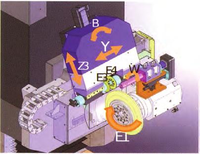 30 Seminář SpOS a VCSVTT: Obráběcí stroje a technologie na EMO Milano 2009 Obr. 30: DVS Präwema SynchroFine XL Obr.