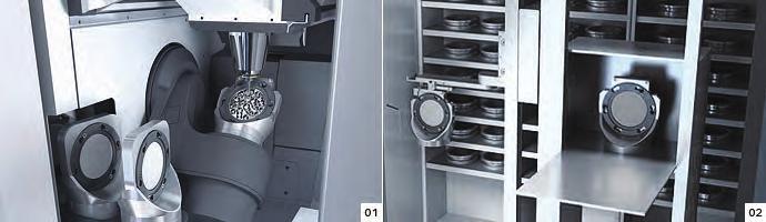 Na stánku DMG měl také premiéru vysoce kompaktní 5-osý přesný stroj pro obrábění všech materiálů v dentálním průmyslu DMG Ultrasonic 10 (obr. 23).