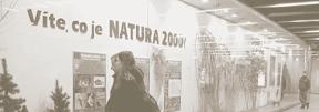 Program Výstava Natura 2000 v pražském metru.