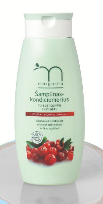 sprchovací gél obohatený o výťažky z brusníc a Aloe Vera jemne čistí, hydratuje a
