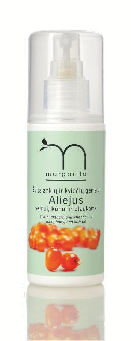 Rakytníkový olej vyživuje, chráni a vracia prirodzenú hydratáciu. Vlasy sú lesklé, zdravšie a hladšie. Obsah 250 ml Kód 4713 3,50 Novinky!
