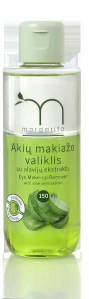 Obsah 150 ml Kód 5437 4,20 DVOJFÁZOVÝ ODLIČOVAČ NA OČI s výťažkom z Aloe Vera Okamžite
