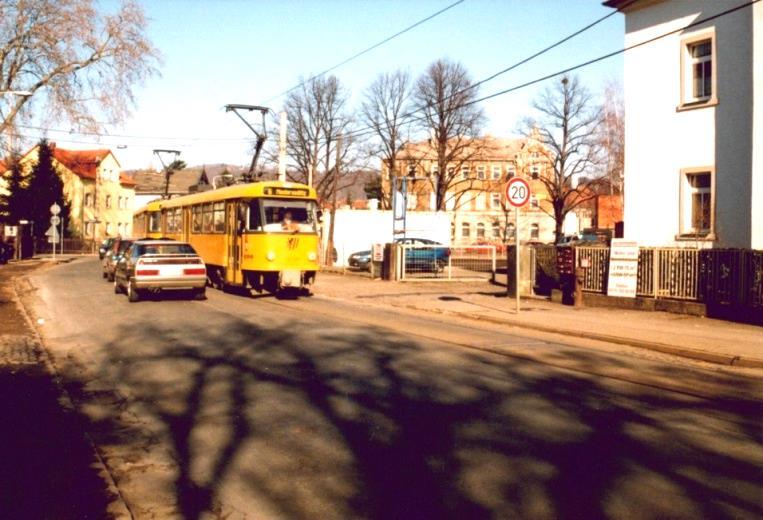 ORGANIZACE MHD Ukázky jednokolejného tramvajového provozu