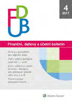 Časopis je určený zejména pro segment daňových poradců, auditorů, ekonomů a zákazníků, kteří se potřebují dobře v oblasti daní orientovat.