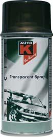 Efekty / Efekty Transparentní sprej Transparentný sprej Transparentní sprej Auto-K je lazurovací speciální výrobek k přebarvení předních, zadních a bočních světel, spojlerů, okenních tabulí, kovových