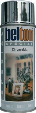 Special Chromový, zlatý, měděný efekt není všechno zlato, co se třpytí Chrómový, zlatý, medený efekt nie všetko je zlato, čo sa blyští Program belton SPECIAL dodá dekoračním objektů ten správný lesk.