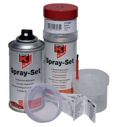 Laky ve spreji Kwasny dnes pronikly do mnoha oblastí. Sada sprejů Auto-K byla prvním klíčovým produktem společnosti Peter Kwasny GmbH z časů založení.