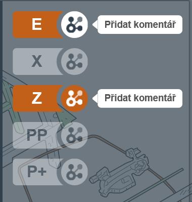 Mutace ceny práce, dílu apod. uživatel provede na pracovní metodě E, kterou je třeba k tomuto dílu každopádně použít.