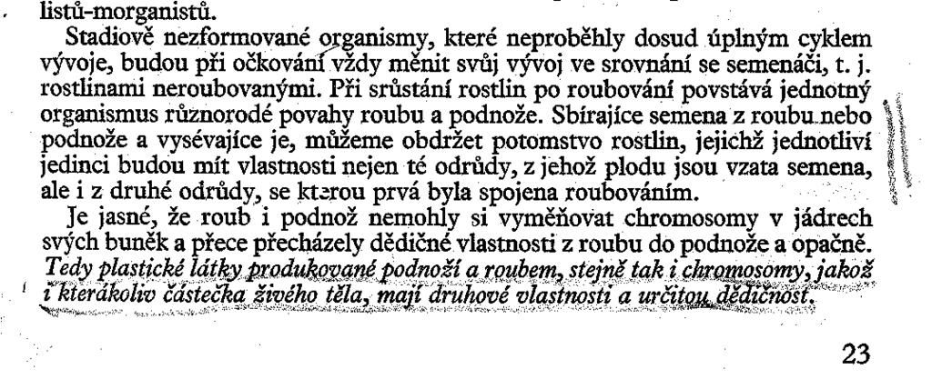 Chromosomová dědičnost obecně