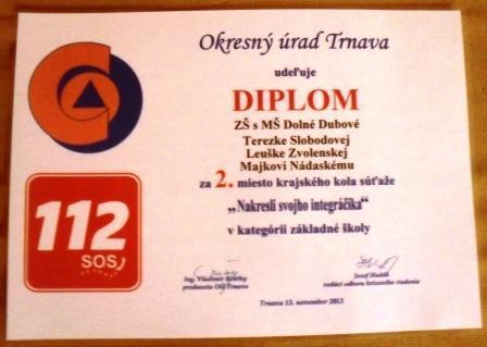 Naši šikovní tretiaci Leuška Zvolenská, Majko Nádaský a naša