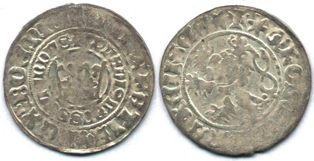 (1471-1516) Pražský groš, patina, ned., zb. kor. Hás.