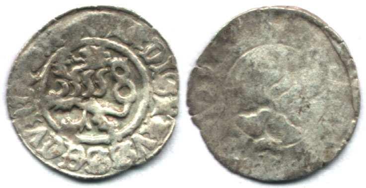 (1471-1516) Bílý peníz jednostranný, nep. nedor. Peuk.